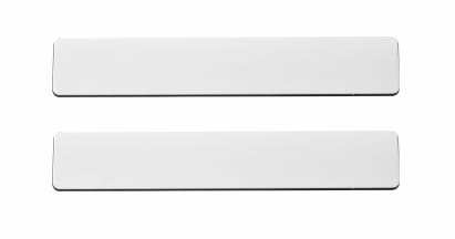 Insert do klamki Milano INS 800 P biały pełny 2 sztuki