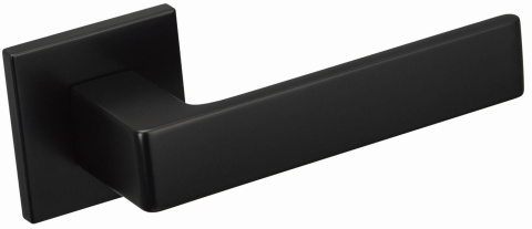 Klamka Apollo fit KAF B00 czarna na rozecie kwadratowej Infinity Line