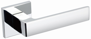 Klamka Apollo fit KAF 700 chrom na rozecie kwadratowej Infinity Line