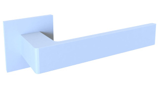 Klamka Apollo fit KAF 800 biała na rozecie kwadratowej Infinity Line