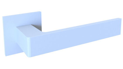 Klamka Apollo fit KAF 800 biała na rozecie kwadratowej Infinity Line