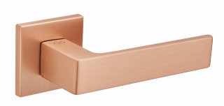 Klamka Apollo fit KAF M M00 miedź mat na rozecie kwadratowej Infinity Line