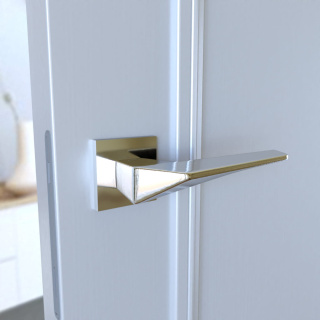 Klamka Ice fit KCE 700 chrom na rozecie kwadratowej Infinity Line