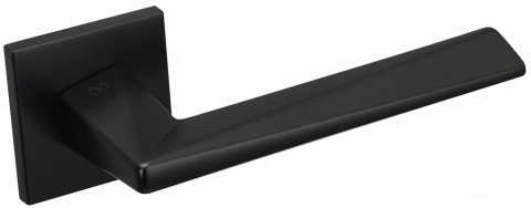 Klamka Diamond fit KDF B00 czarna na rozecie kwadratowej Infinity Line