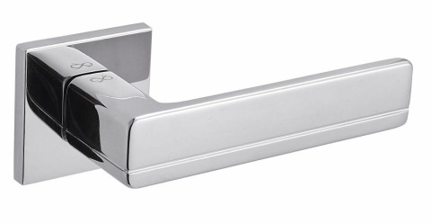 Klamka Platon fit KPF 700 chrom na rozecie kwadratowej Infinity Line