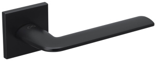 Klamka Stinger fit KSR B00 czarna na rozecie kwadratowej Infinity Line