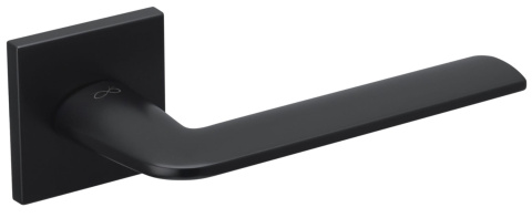 Klamka Stinger fit KSR B00 czarna na rozecie kwadratowej Infinity Line