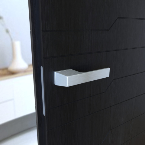 Klamka Sky KSKY M 700 chrom mat na rozecie prostokątnej Infinity Line