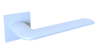 Klamka Stinger fit KSR 800 biała na rozecie kwadratowej Infinity Line