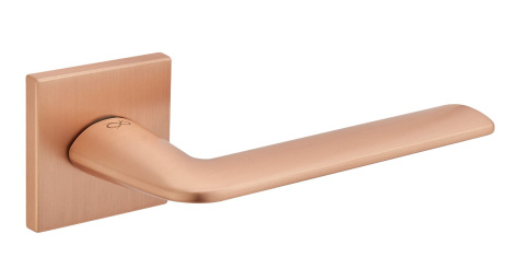 Klamka Stinger fit KSR M M00 miedź mat na rozecie kwadratowej Infinity Line