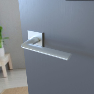 Klamka Stinger fit KSR M 700 chrom mat na rozecie kwadratowej Infinity Line