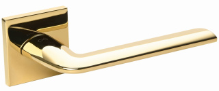 Klamka Stinger fit KSR G00 PVD złota na rozecie kwadratowej Infinity Line