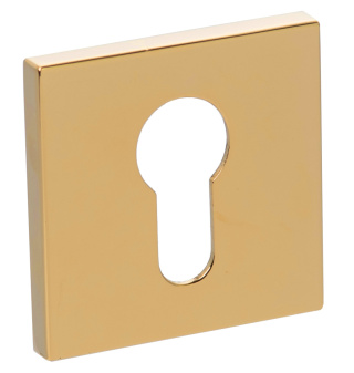 Rozeta kwadratowa FIT RFQ G02 złota wkładka