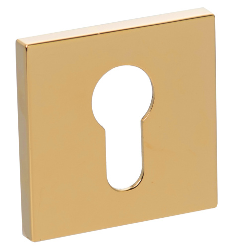 Rozeta kwadratowa FIT RFQ G02 złota wkładka