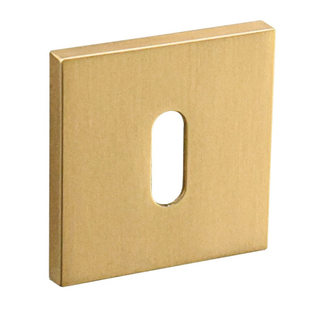Rozeta kwadratowa FIT RFQ M G01 złoty mat klucz