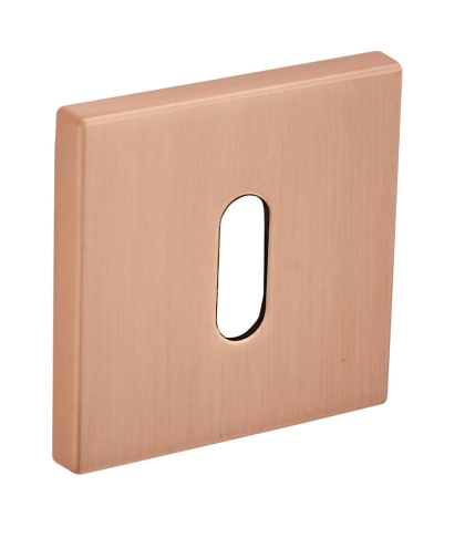 Rozeta kwadratowa FIT RFQ M M01 miedź mat klucz