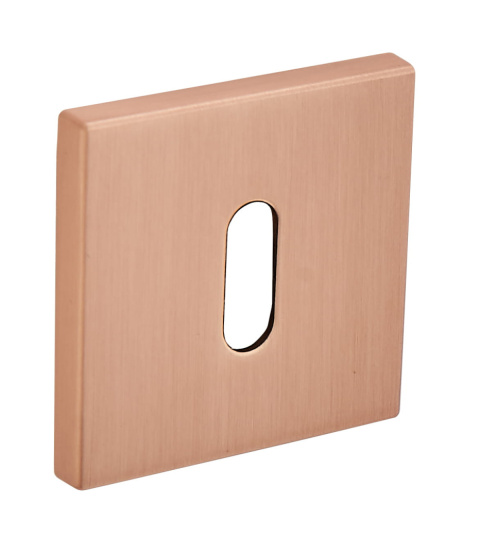 Rozeta kwadratowa FIT RFQ M M01 miedź mat klucz