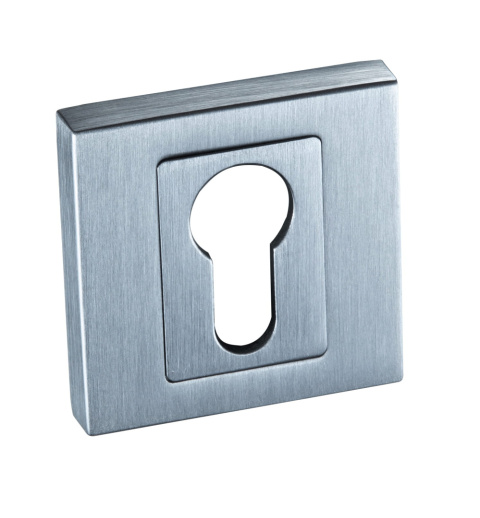 Rozeta kwadratowa RNQ M 702 chrom mat wkładka