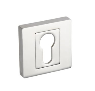 Rozeta kwadratowa RNQ 702 chrom wkładka