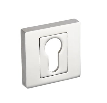 Rozeta kwadratowa RNQ 702 chrom wkładka