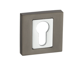 Rozeta kwadratowa RNQ 202 tytan wkładka