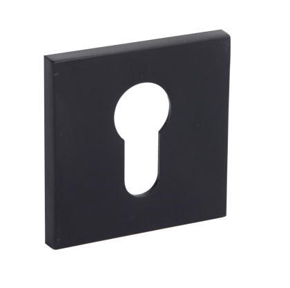 Rozeta kwadratowa SLIM RYQ S B02 czarna wkładka