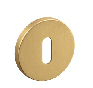 Rozeta okrągła FIT RFO M G01 złoty mat klucz