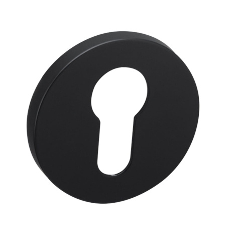 Rozeta okrągła FIT RFO B02 czarna wkładka