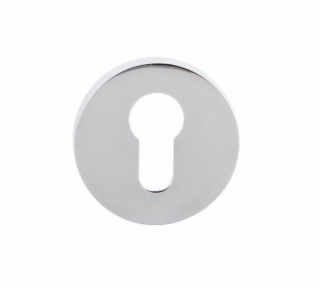Rozeta okrągła RCC 702 chrom wkładka