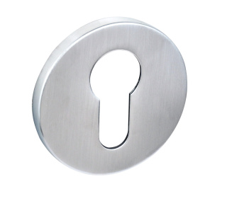 Rozeta okrągła SLIM RCC S M702 chrom mat wkładka