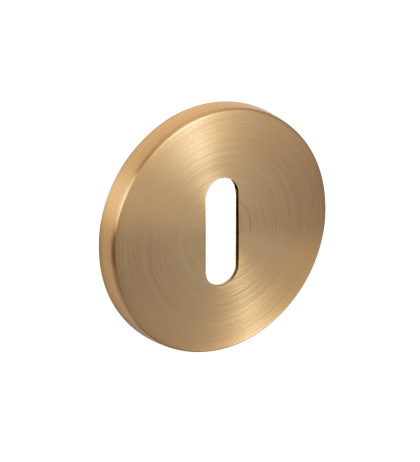 Rozeta okrągła SLIM RCC S MG01 złoty mat klucz