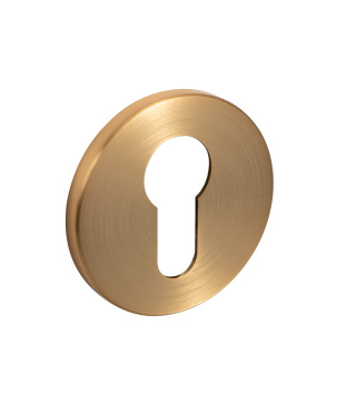 Rozeta okrągła SLIM RCC S MG02 złoty mat wkładka