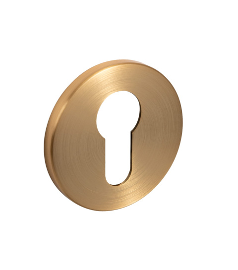 Rozeta okrągła SLIM RCC S MG02 złoty mat wkładka