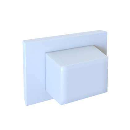 Rozeta prosotkątna RRT 803 biała wc