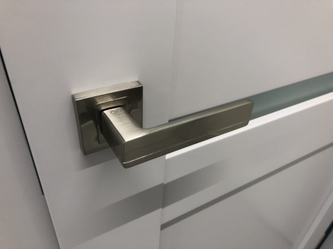 Klamka Platon KPL 300 satyna na rozecie kwadratowej Infinity Line