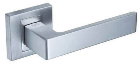 Klamka Apollo KAO M 700 chrom mat na rozecie kwadratowej Infinity Line