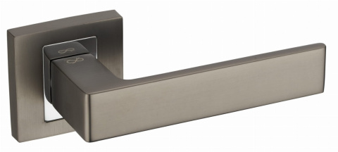 Klamka Apollo KAO 200 tytan na rozecie kwadratowej Infinity Line