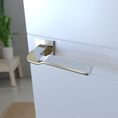 Klamka Bali KBLA S 700 chrom na rozecie kwadratowej Infinity Line