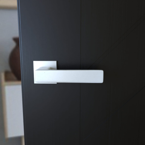 Klamka Cavo fit KVO M 700 chrom mat na rozecie kwadratowej Infinity Line