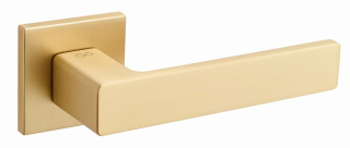 Klamka Cavo fit KVO M G00 złoty mat na rozecie kwadratowej Infinity Line