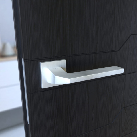 Klamka Etna KETA S M700 chrom mat na rozecie kwadratowej Infinity Line