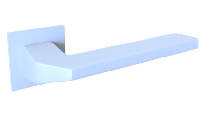 Klamka Etna KETA S 800 biała na rozecie kwadratowej Infinity Line