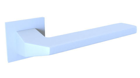 Klamka Etna KETA S 800 biała na rozecie kwadratowej Infinity Line