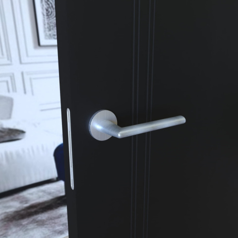 Klamka Eva KEVA O M700 chrom mat na rozecie okrągłej Infinity Line