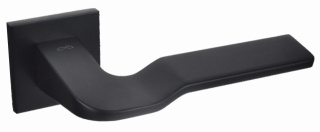 Klamka Bali KBLA S B00 czarna na rozecie kwadratowej Infinity Line