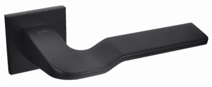 Klamka Bali KBLA S B00 czarna na rozecie kwadratowej Infinity Line