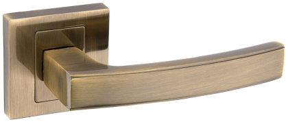 Klamka Hermes KHR 400 patyna na rozecie kwadratowej Infinity Line