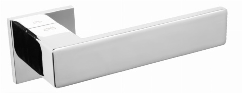 Klamka Imperia KIMP S 700 chrom na rozecie kwadratowej Infinity Line