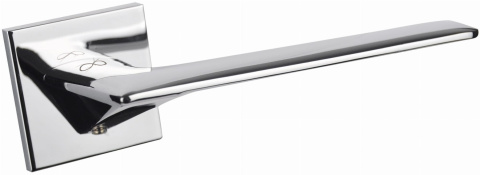 Klamka Giulietta KGUL S 700 chrom na rozecie kwadratowej Infinity Line
