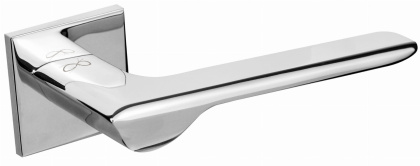 Klamka Linea KLIN S 700 chrom na rozecie kwadratowej Infinity Line